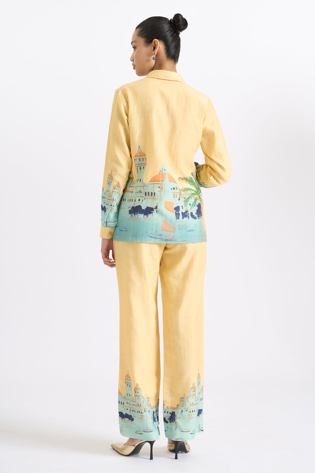 Coastal Escape Printed Shirt & Trouser Set