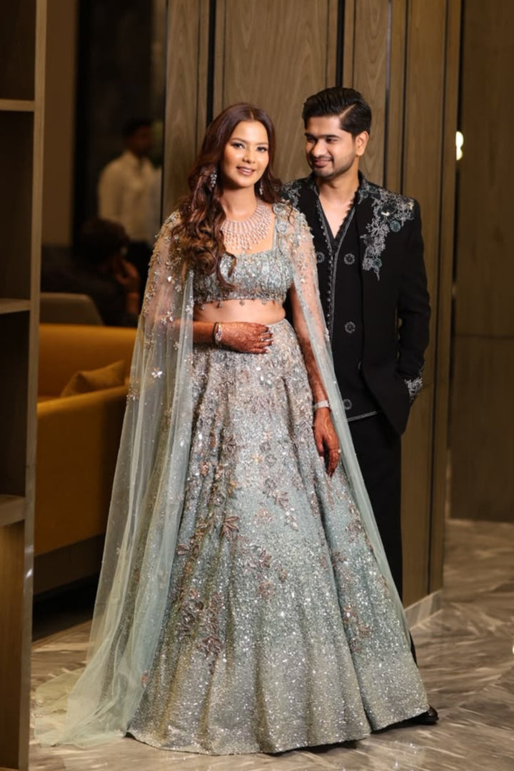 Shyamli Goel In Ethereal Mist Lehenga Set