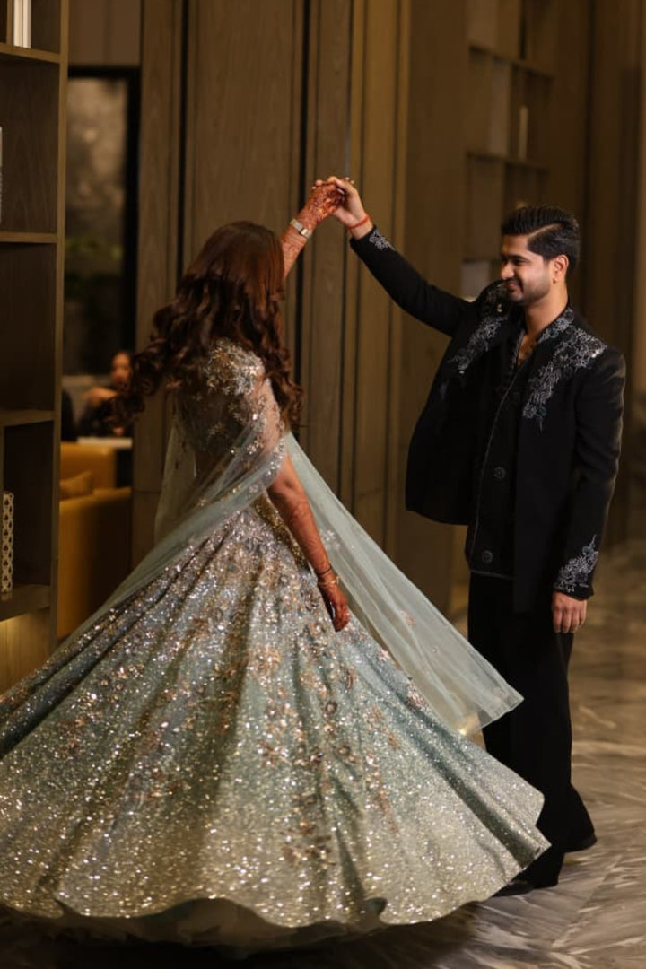 Shyamli Goel In Ethereal Mist Lehenga Set