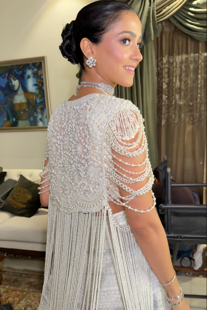 The Snow Leopard Lehenga Set