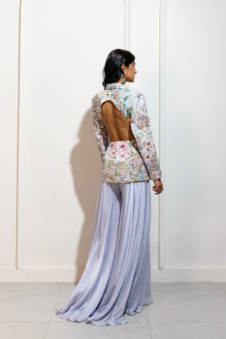 The Bloom-Mist Blazer Set