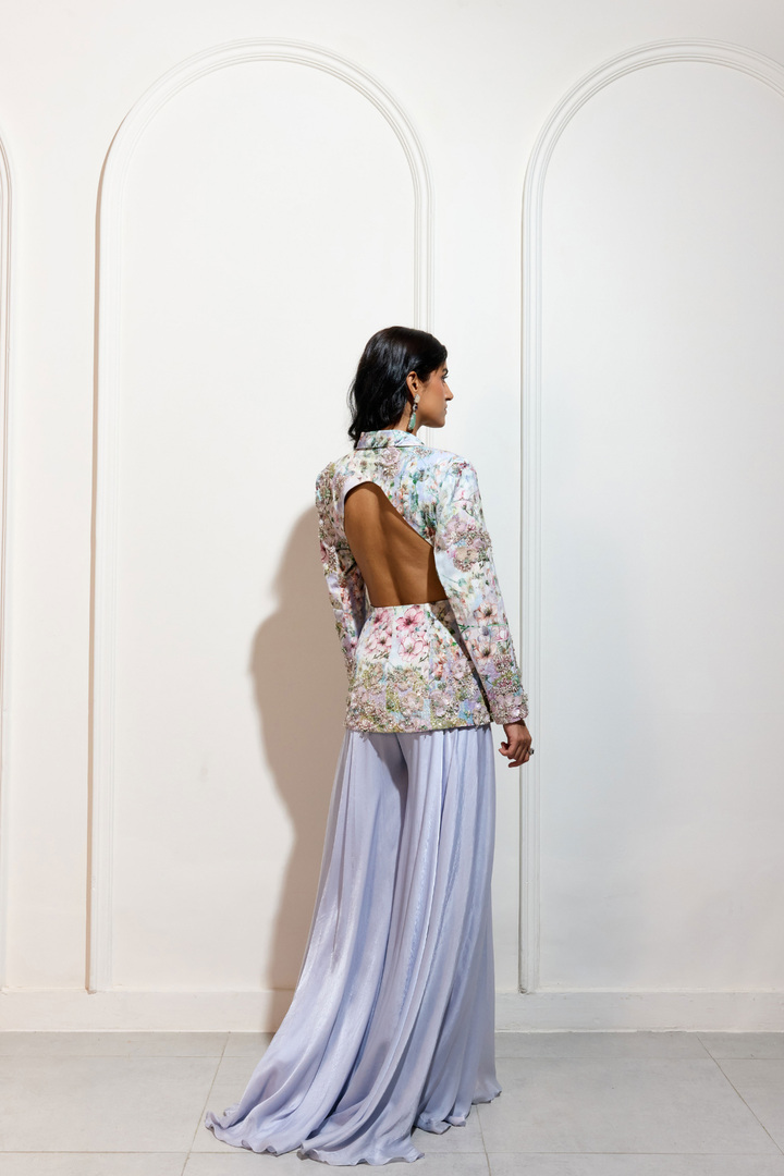 The Bloom-Mist Blazer Set