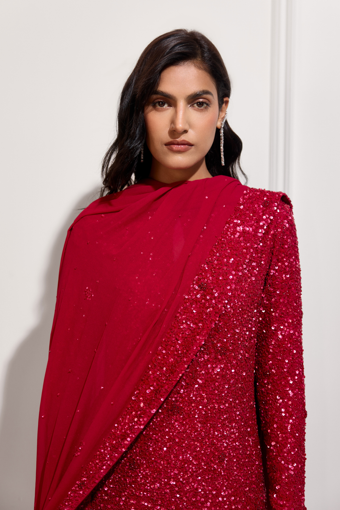 The Fuchsia Sakura Kurta Set