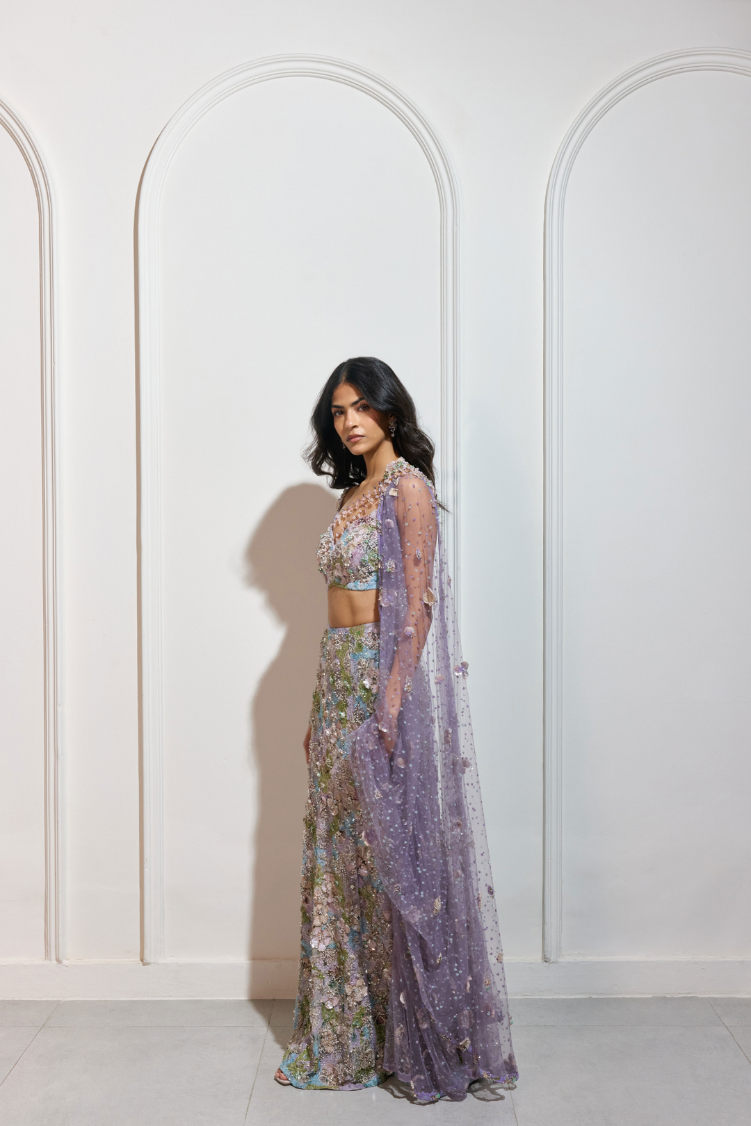 The Fuji Petal Skirt Set