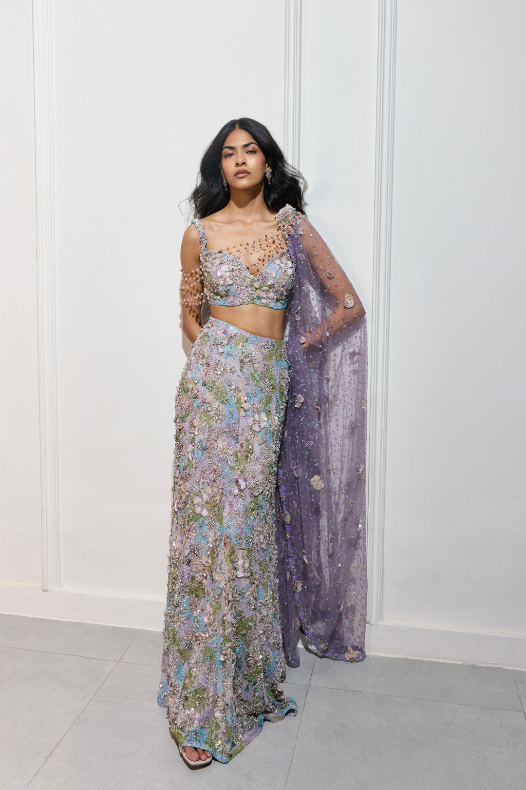 The Bloom Mist Skirt Set