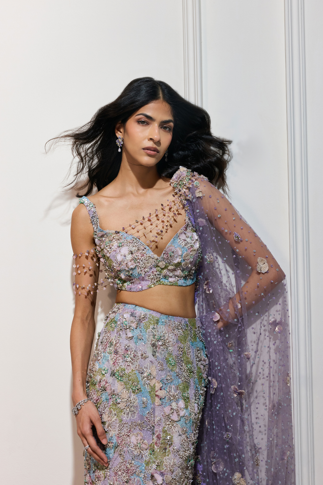 The Fuji Petal Skirt Set