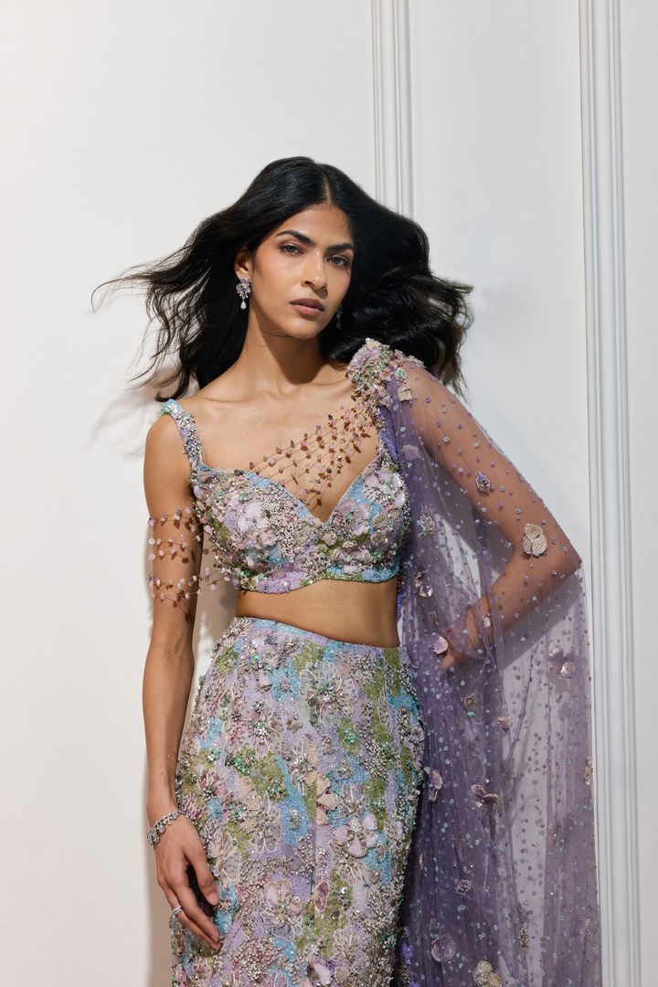 The Fuji Petal Skirt Set