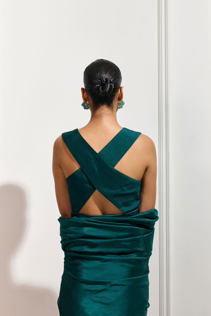 The Origami Crossover Saree