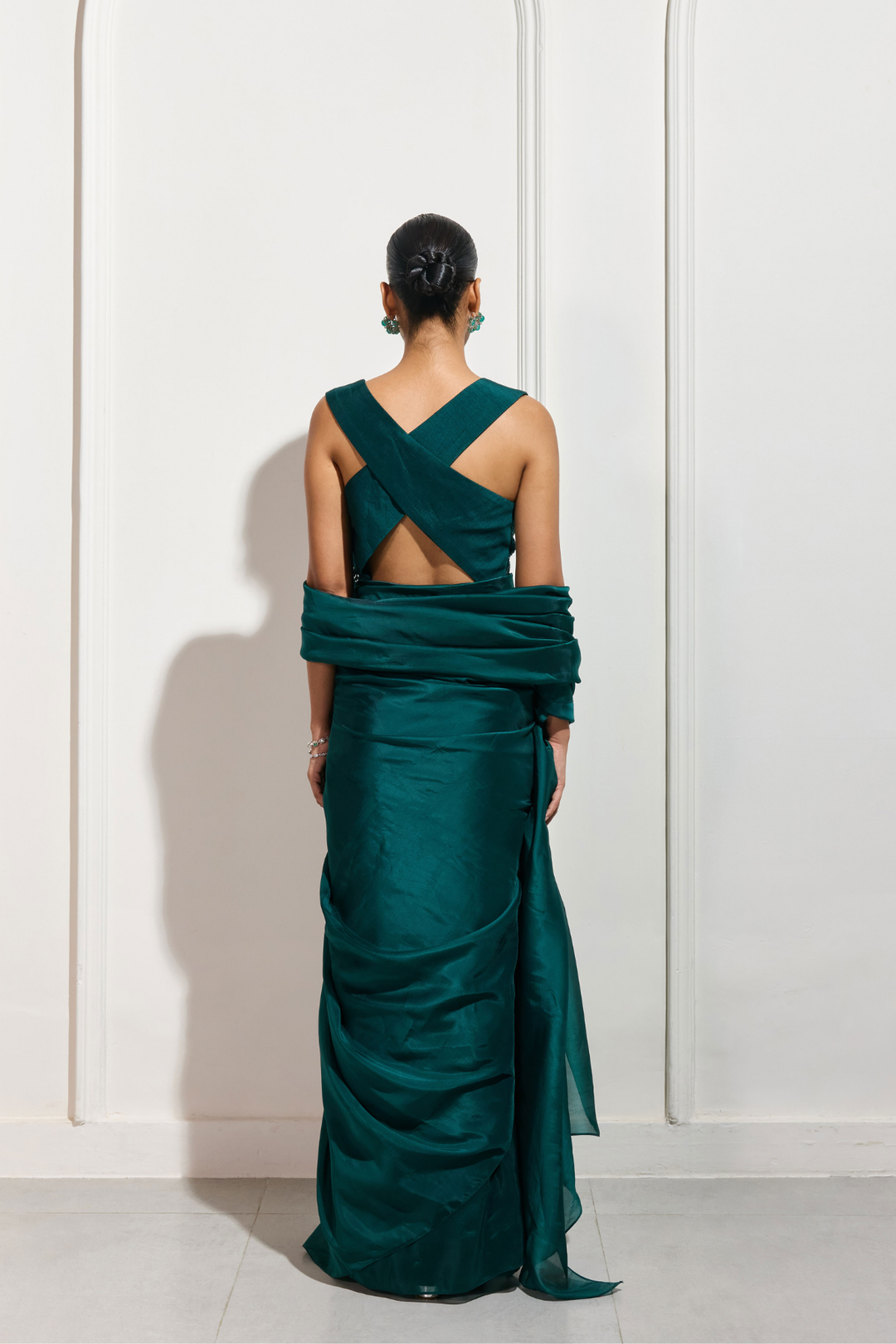 The Origami Crossover Saree
