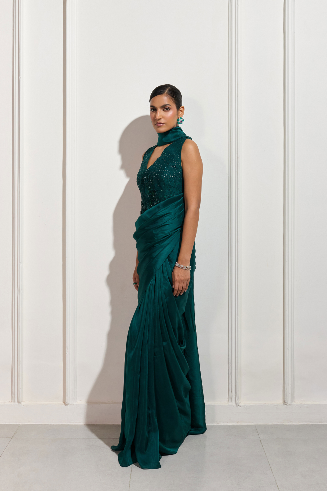 The Origami Crossover Saree