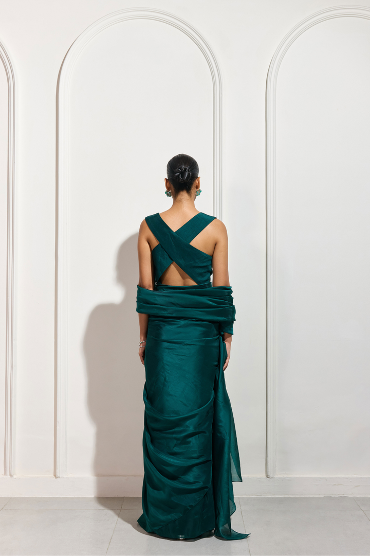 The Origami Crossover Saree