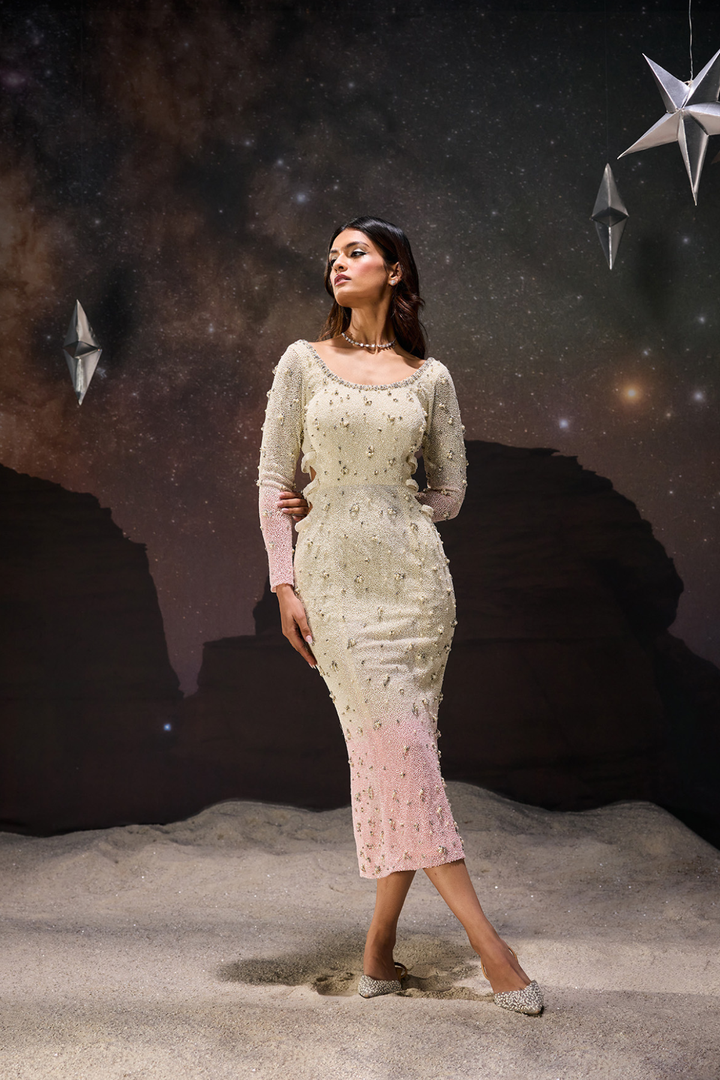 Nebula Blush Dress