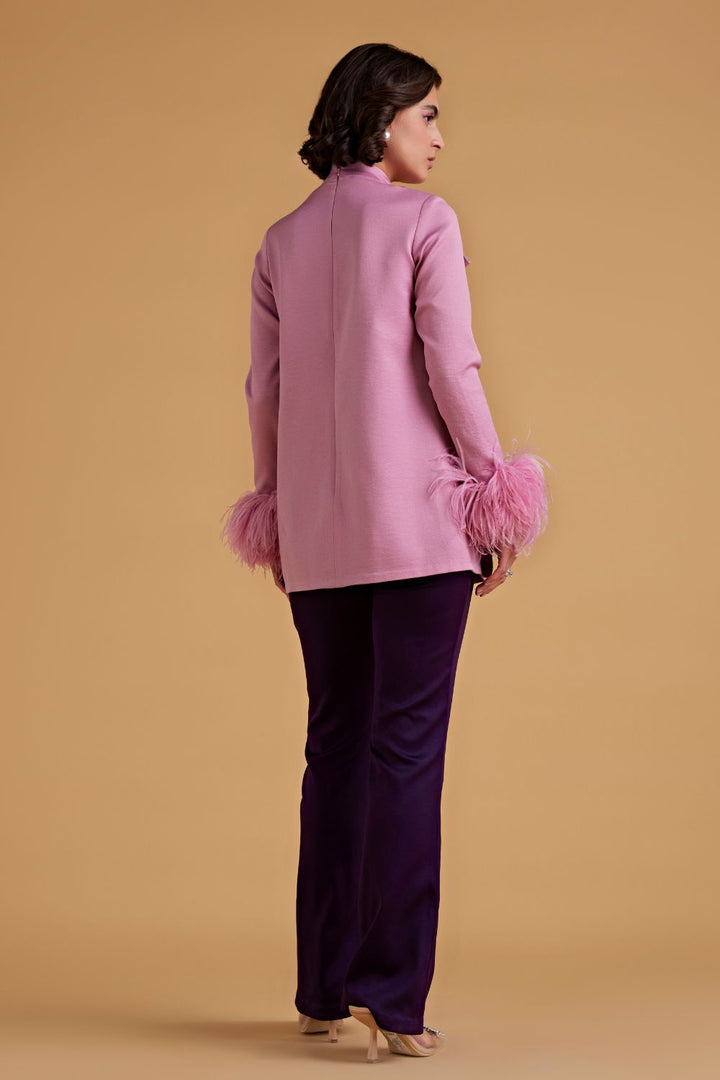 Pink Shirt & Pants Set