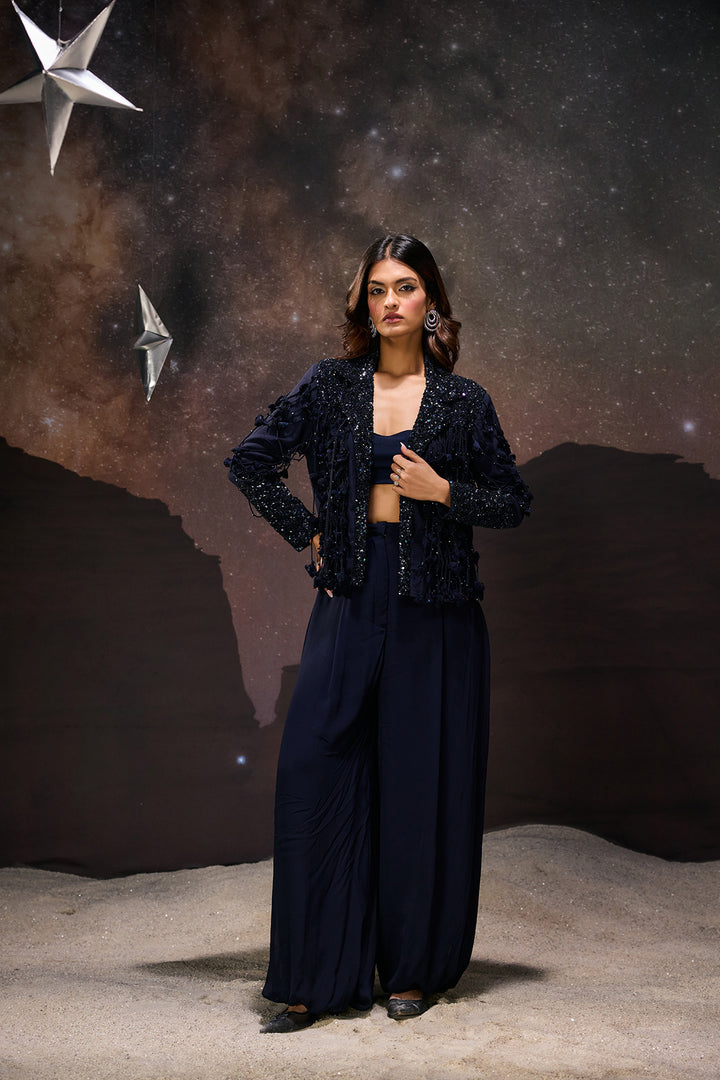 Midnight Power Look jacket set