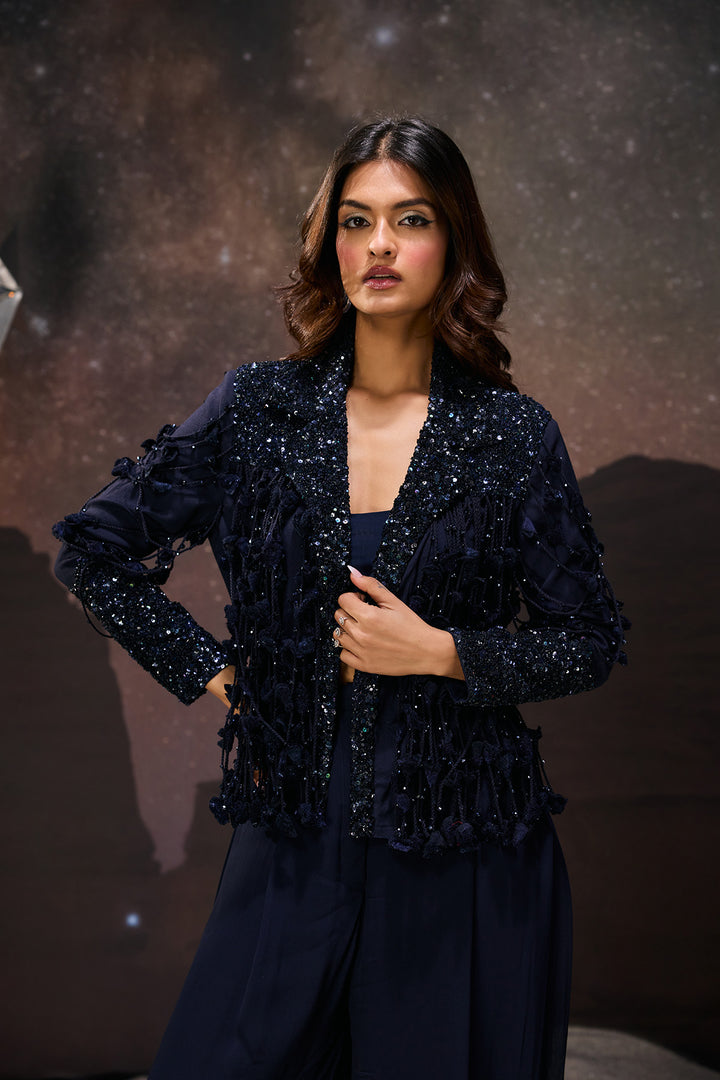 Midnight Power Look jacket set
